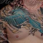 Tattoos - Bluejay and Cardinal Nature Chest - 109209